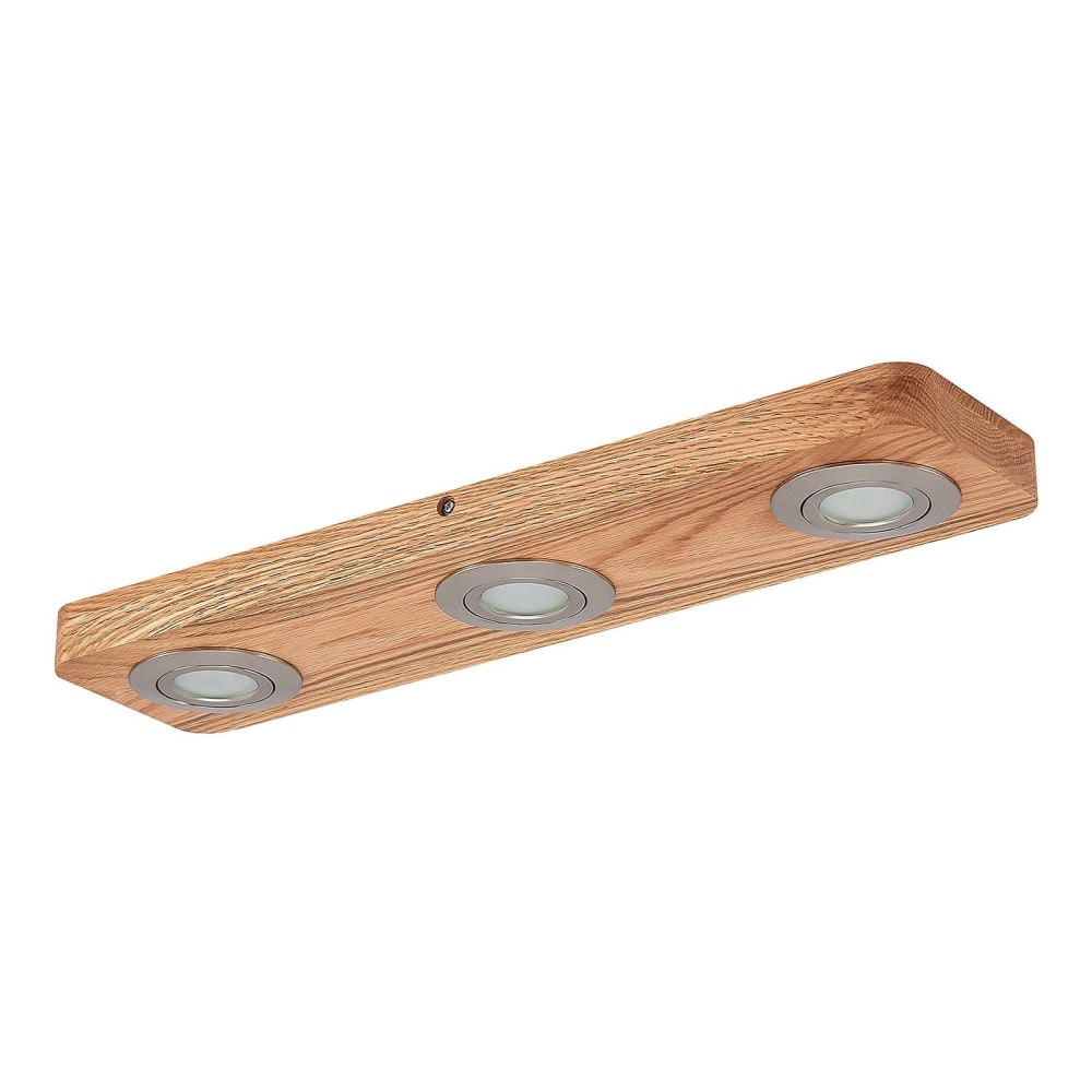 Plafonnier en Bois Marron
