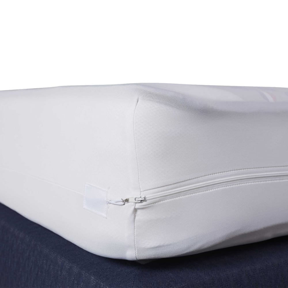 Housse rénove matelas anti-punaise de lit polyester blanc 140x190 cm - Maisons du Monde