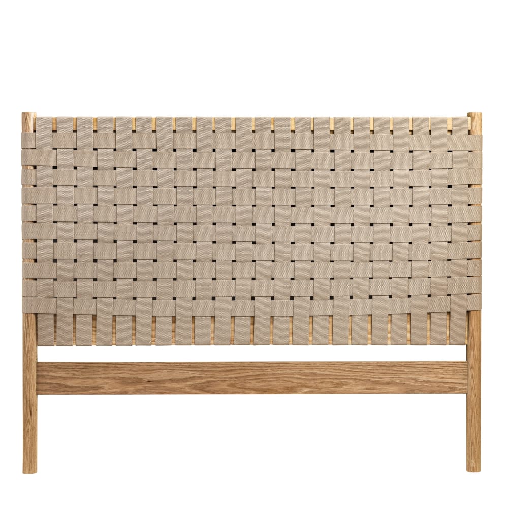 Tête de lit à lanières en bois 160 cm