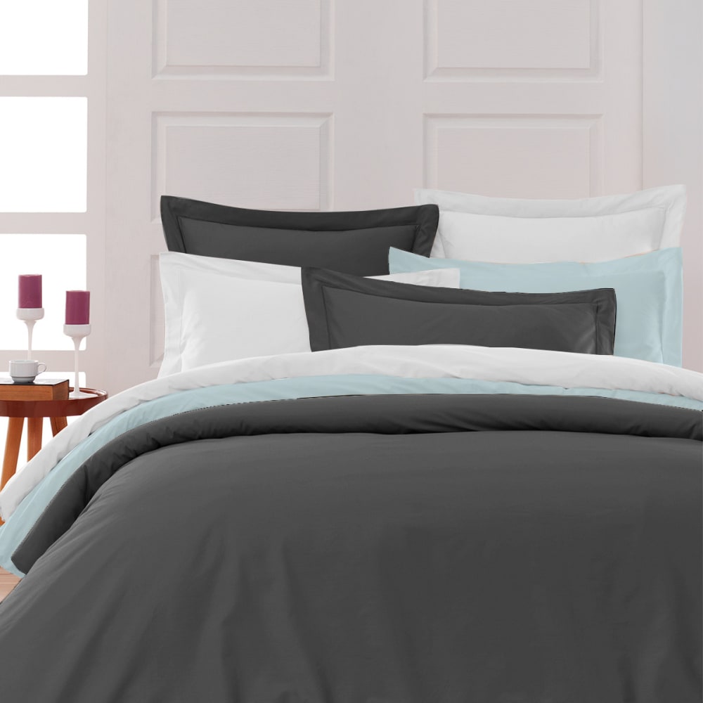 Drap housse en percale bonnet 40cm nuage 140x190 cm — vue 4