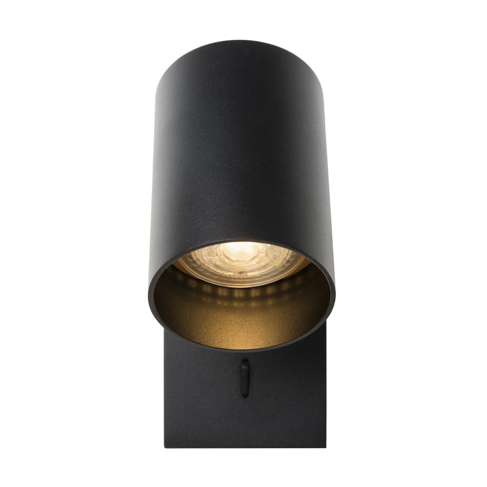Atmooz Wandleuchte aus Metall, 12cm, Schwarz Schwarz Metall