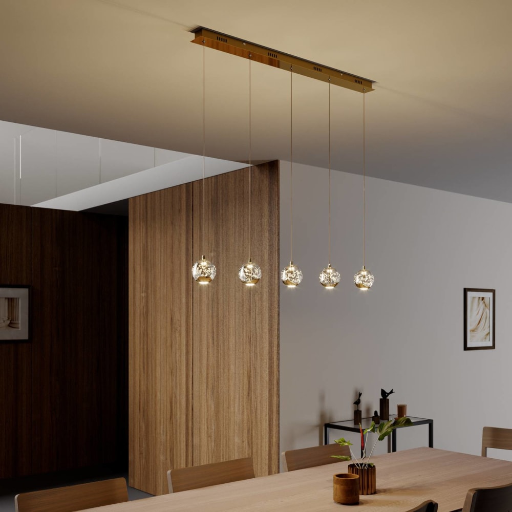 Pendelleuchte aus Glas, transparent - Maisons Du Monde