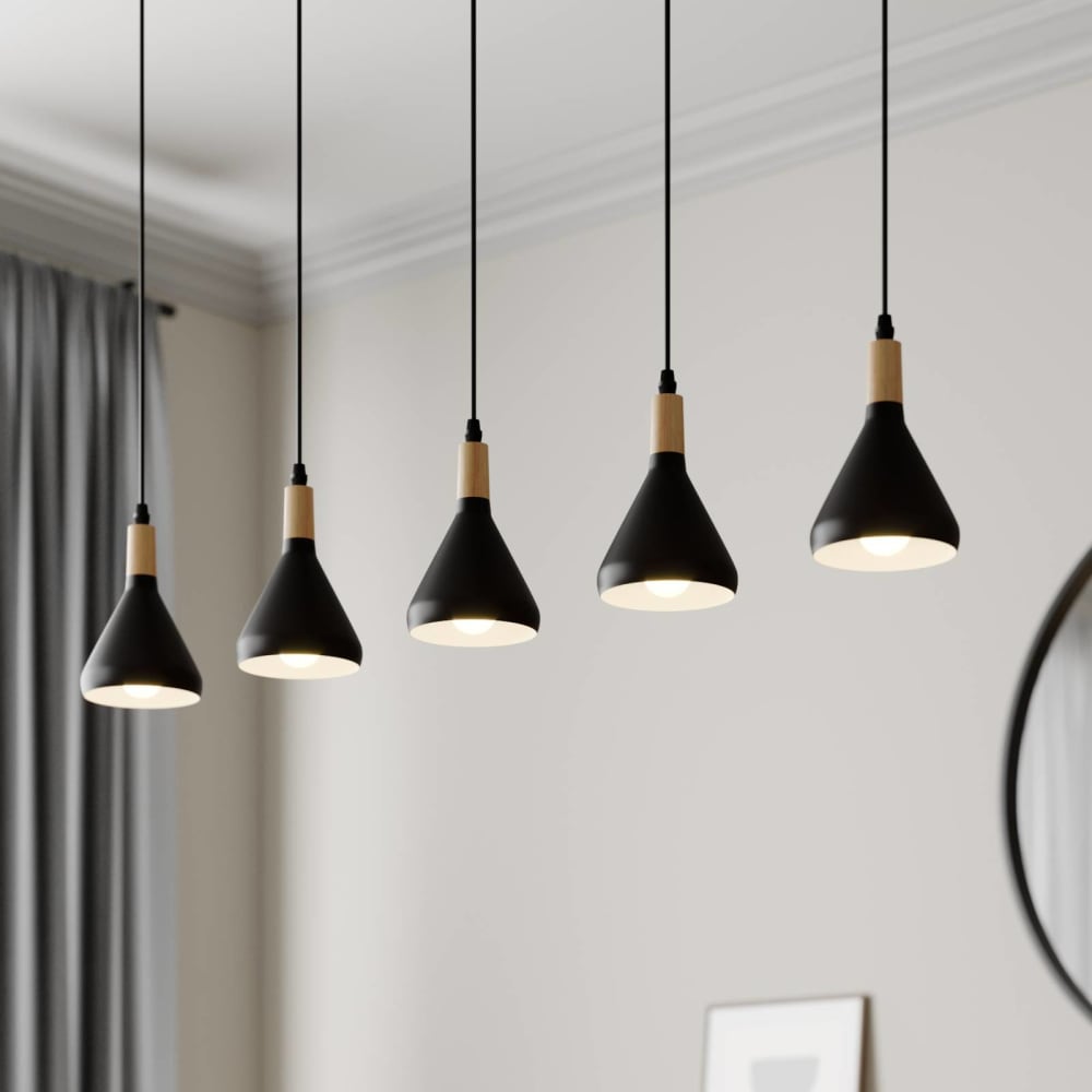 Suspension en métal noir — vue 4