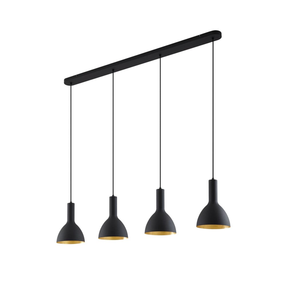Arcchio Pendelleuchte aus Metall, schwarz style modern - Metall