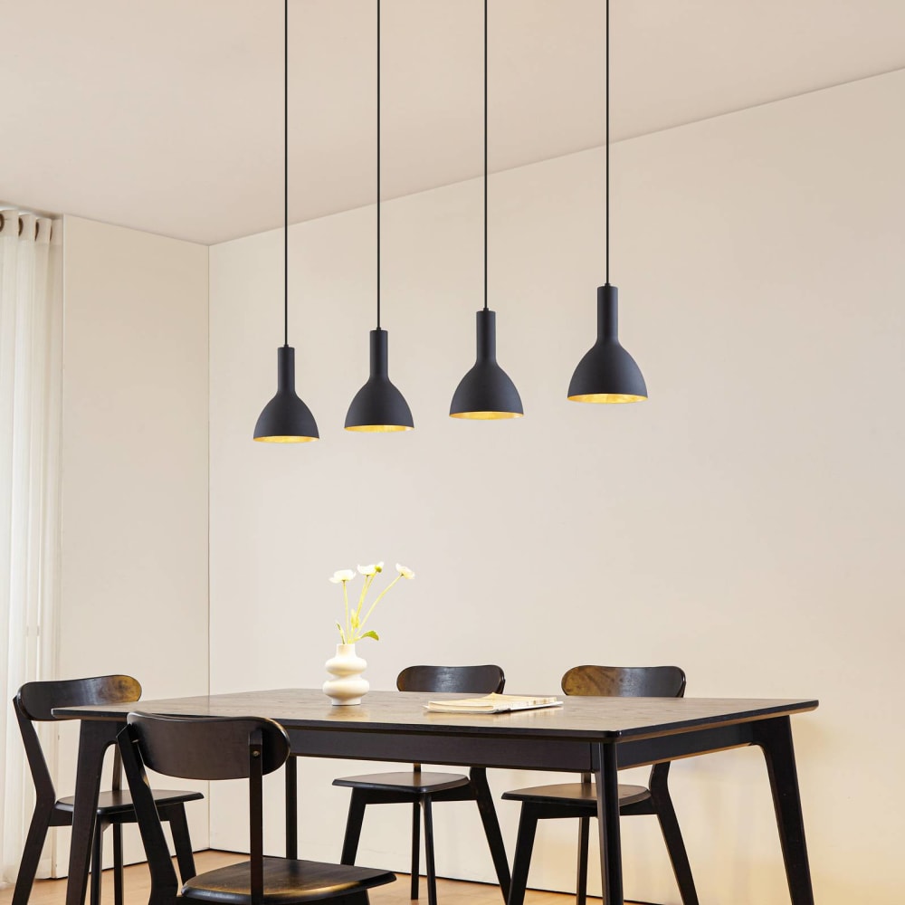 Pendelleuchte aus Metall, schwarz - Maisons Du Monde