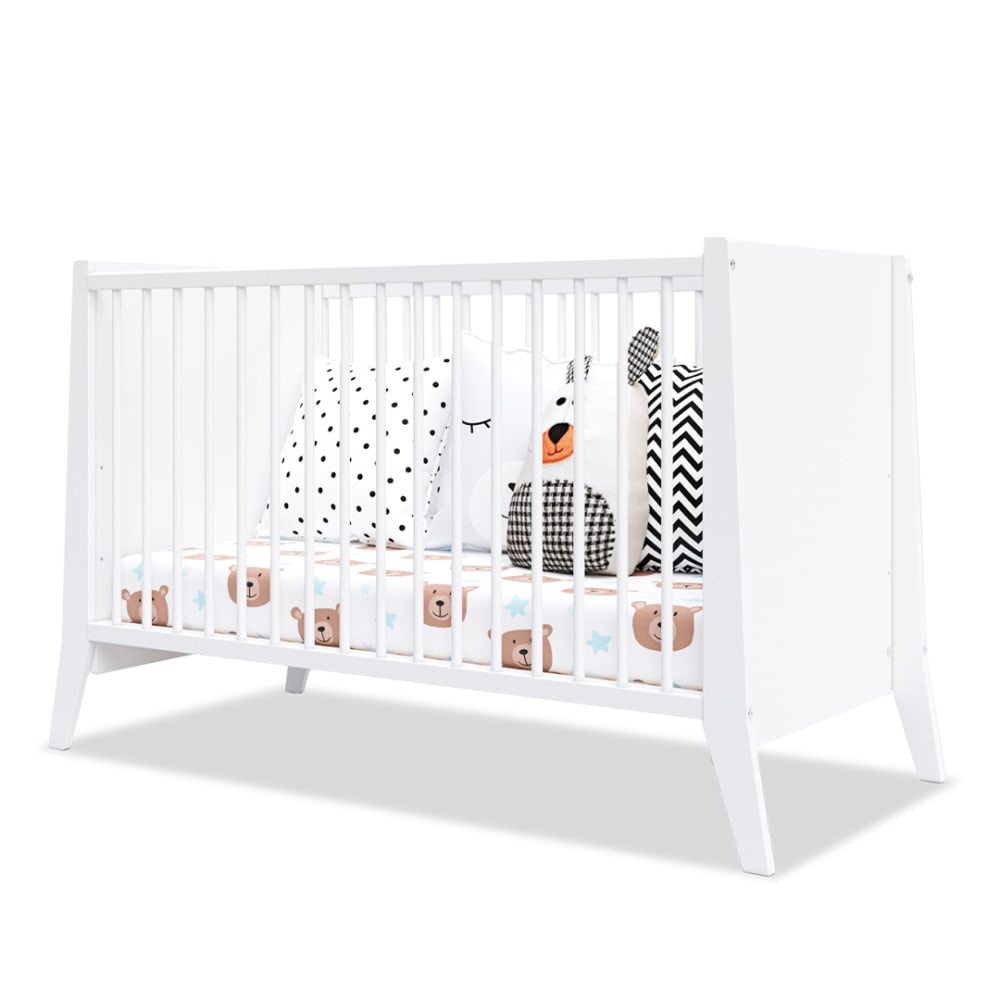 Lit bébé évolutif   (matelas non inclus) 60x120 cm (MINEA) - Image 1