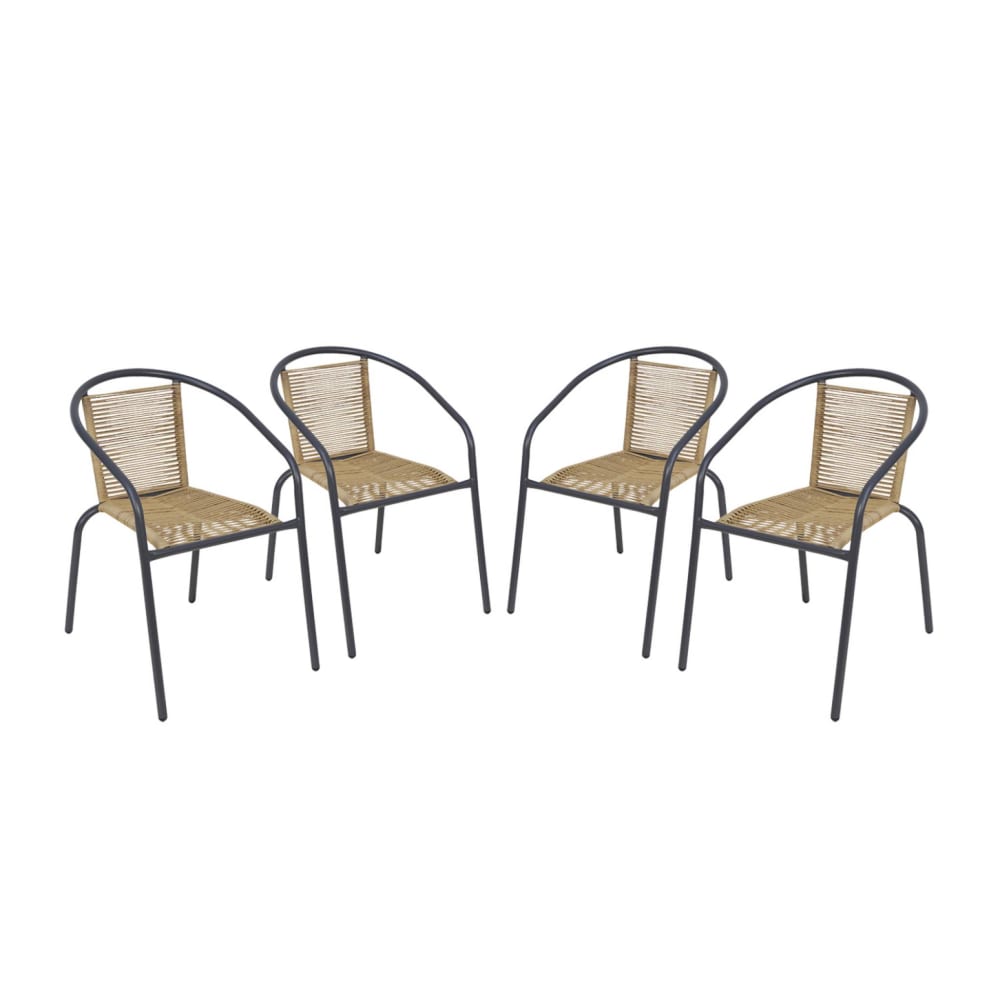 fauteuils de jardin anthracite