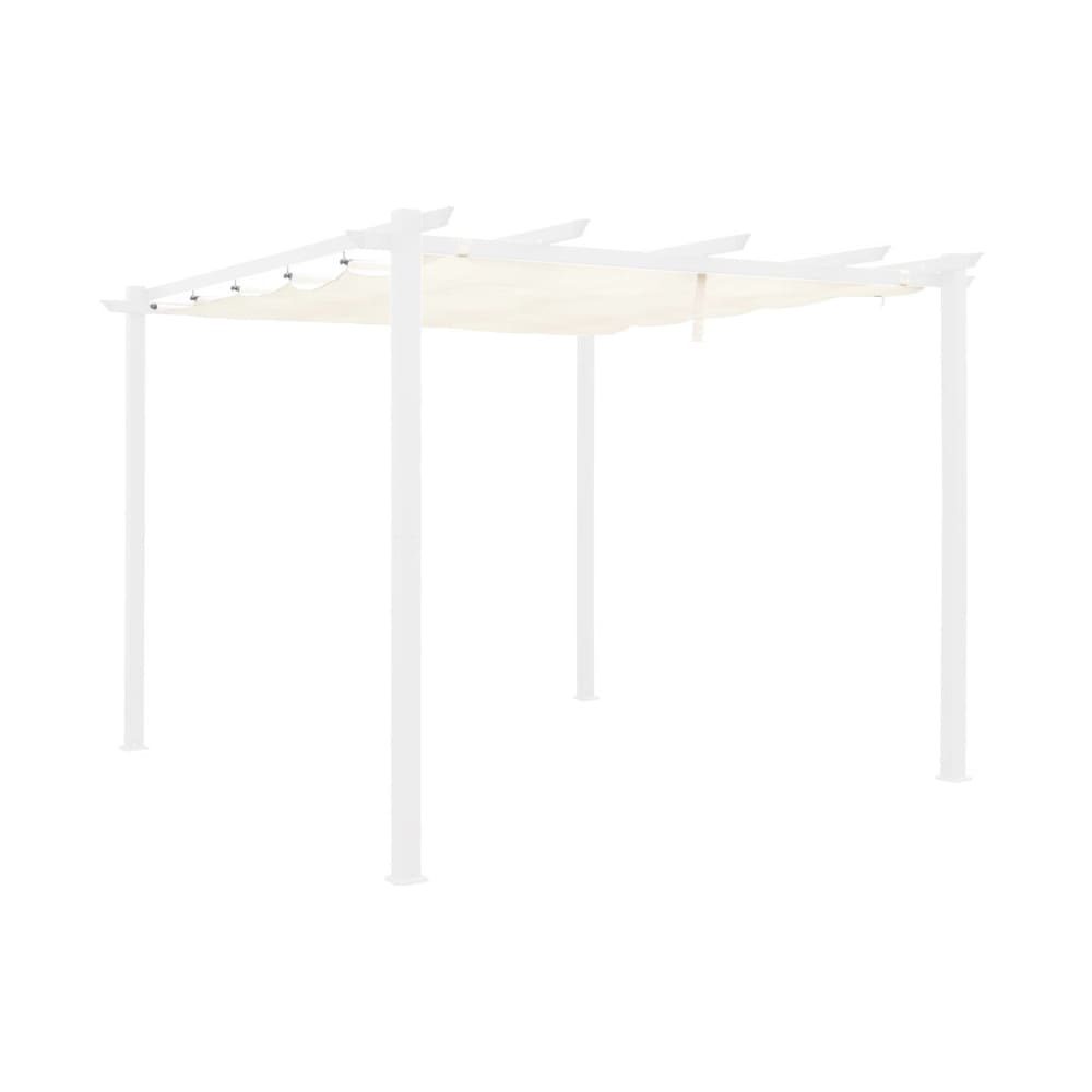 Toile de toit écrue pour tonnelle 3x3m isla