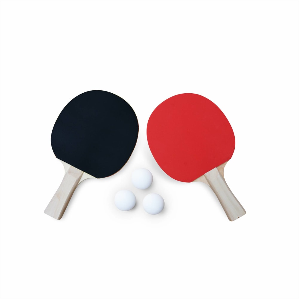 Lot de 2 raquettes et 3 balles pour table de ping pong - Maisons du Monde