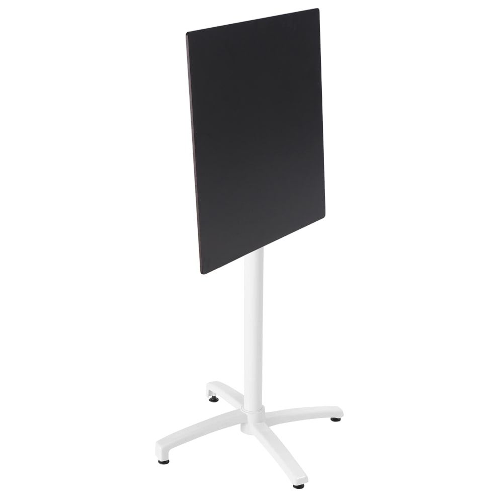 Table haute de terrasse 60 x 60 cm inclinable stratifié noir - Maisons du Monde