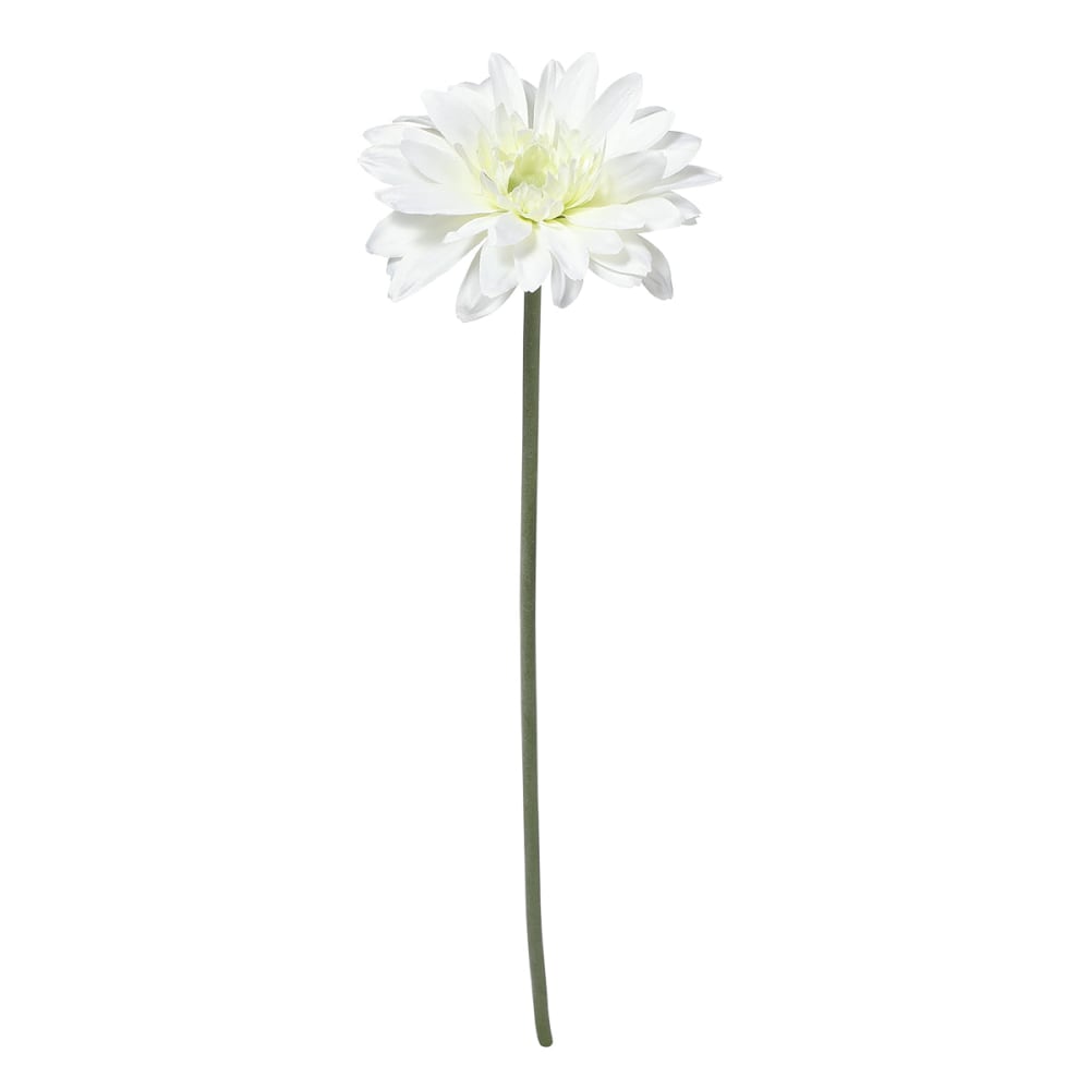 Sia Deco Tige de gerbera artificielle blanche h59 style contemporain - Pes - Polyester