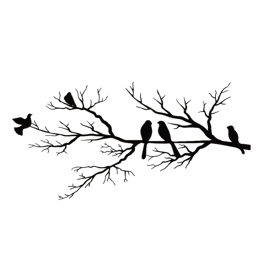 Décoration murale oiseaux