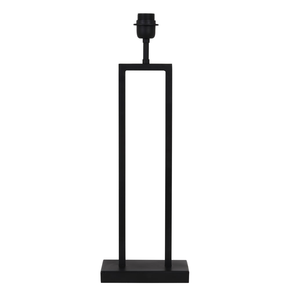 Light & Living Lampensockel aus Metall, schwarz, 20x10x55 cm style modern - Metall
