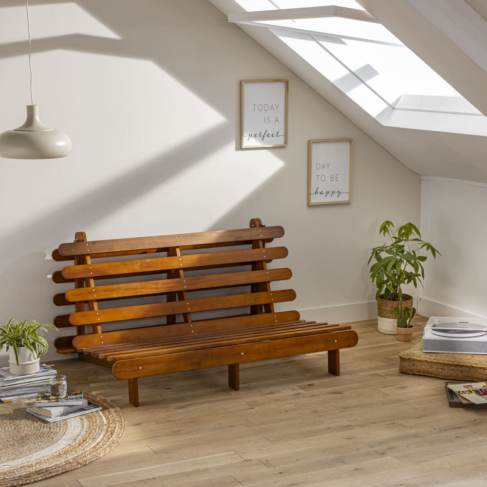 Structure futon en bois - massif