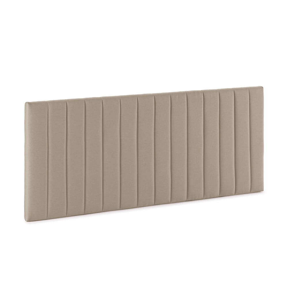 HOMN Kopfteil 140x60 cm Beige style modern Beige Pes - Polyester