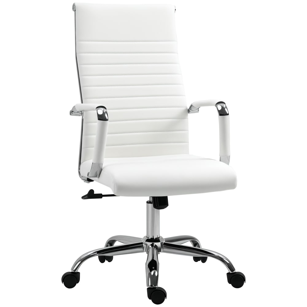 Silla de oficina 54x62x114 cm blanco