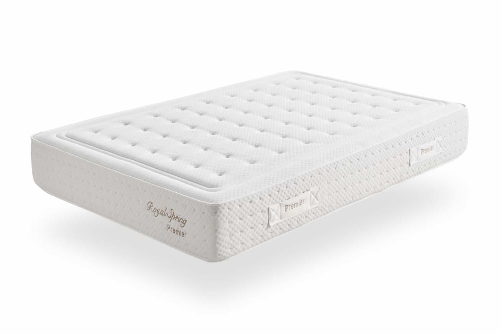 Moonia Latex Matratze - 150x190 cm - 30 cm Weiß Öko-Tex Zertifikat Pes - Polyester