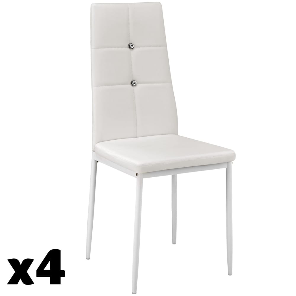 Ensemble 4 chaises salle