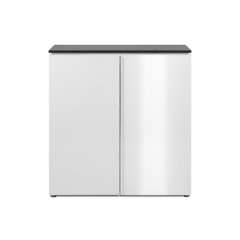 Calicosy Sideboard 2 Türen L88,5 cm - Grau style modern Grau Spanplatte