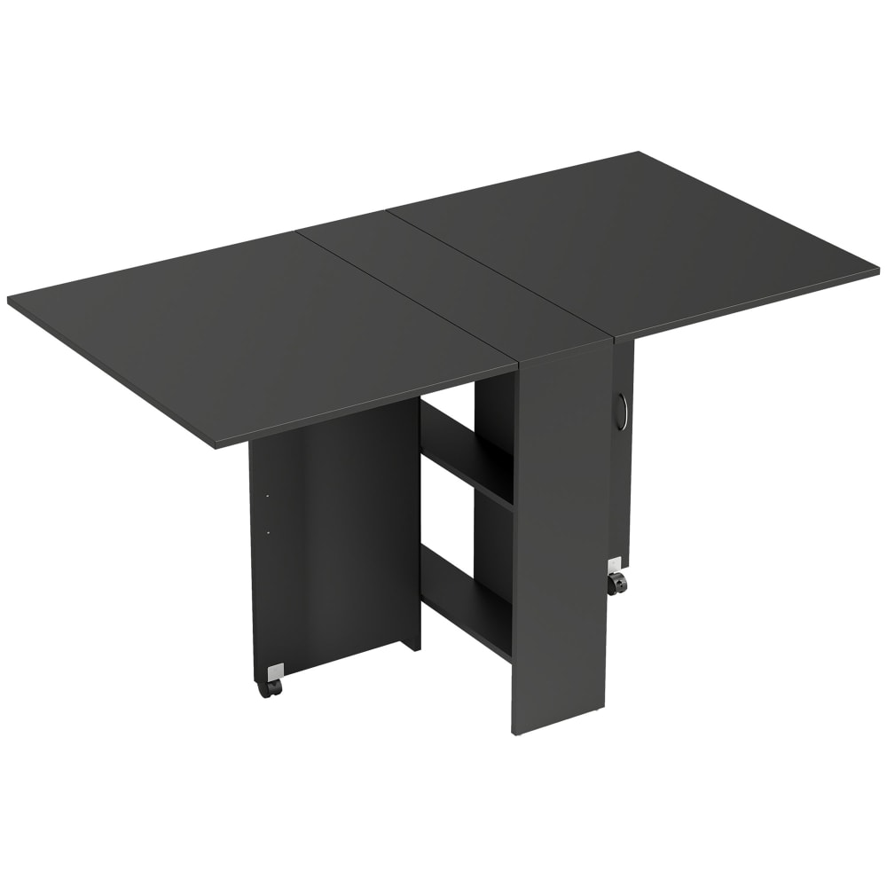 mesa de comedor 75x140x74 cm negro
