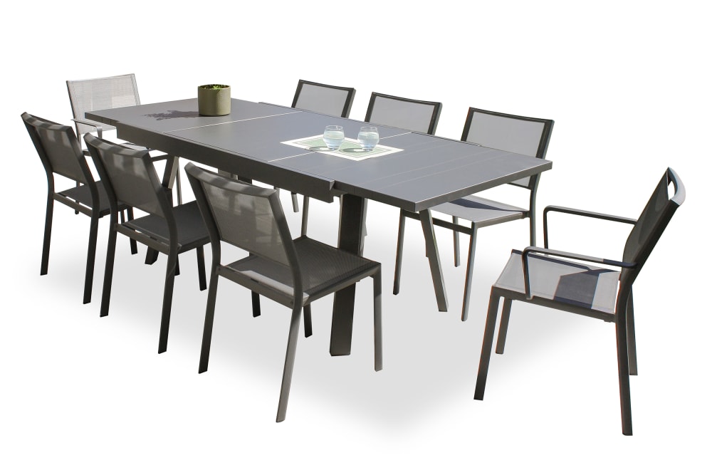 ensemble repas de jardin