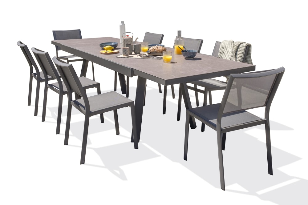 Ensemble repas de jardin