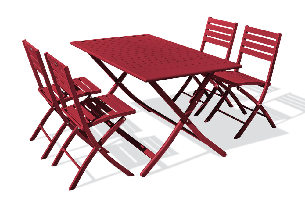 ensemble repas de jardin