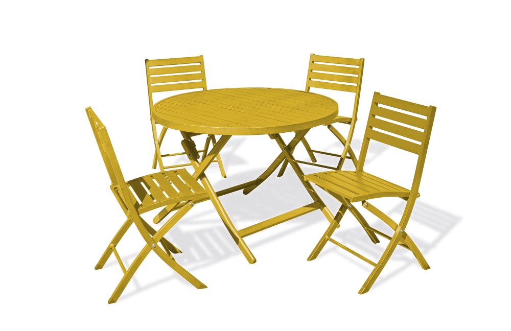 ensemble repas de jardin