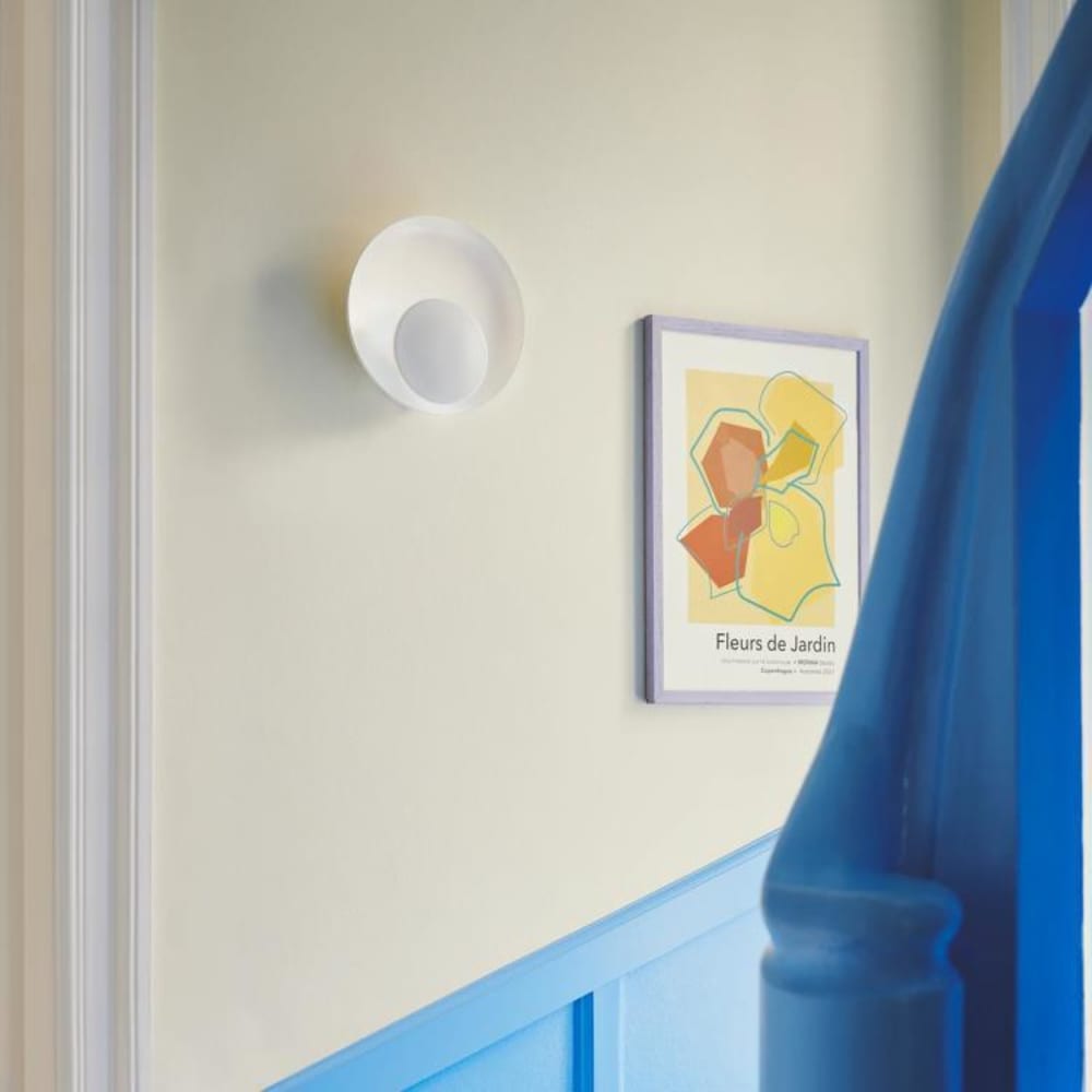 Applique murale led pmma diamètre 21cm blanc - Maisons du Monde