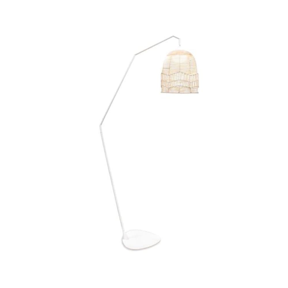 Lampadaire ou applique d'extérieur sans fil ampoule recharg blanc