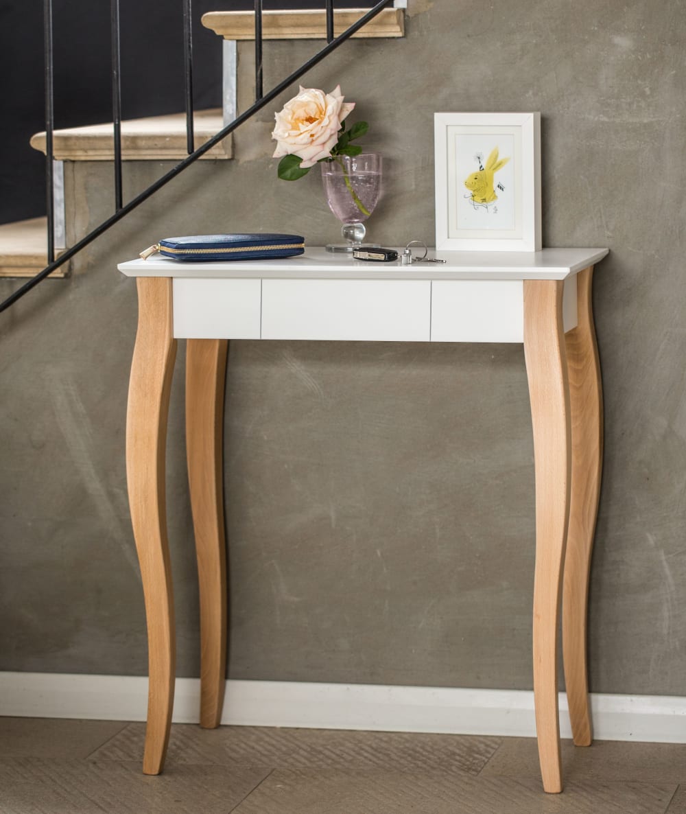 Schreibtisch, Holz, 65x40x74, Braun Beige - Maisons Du Monde