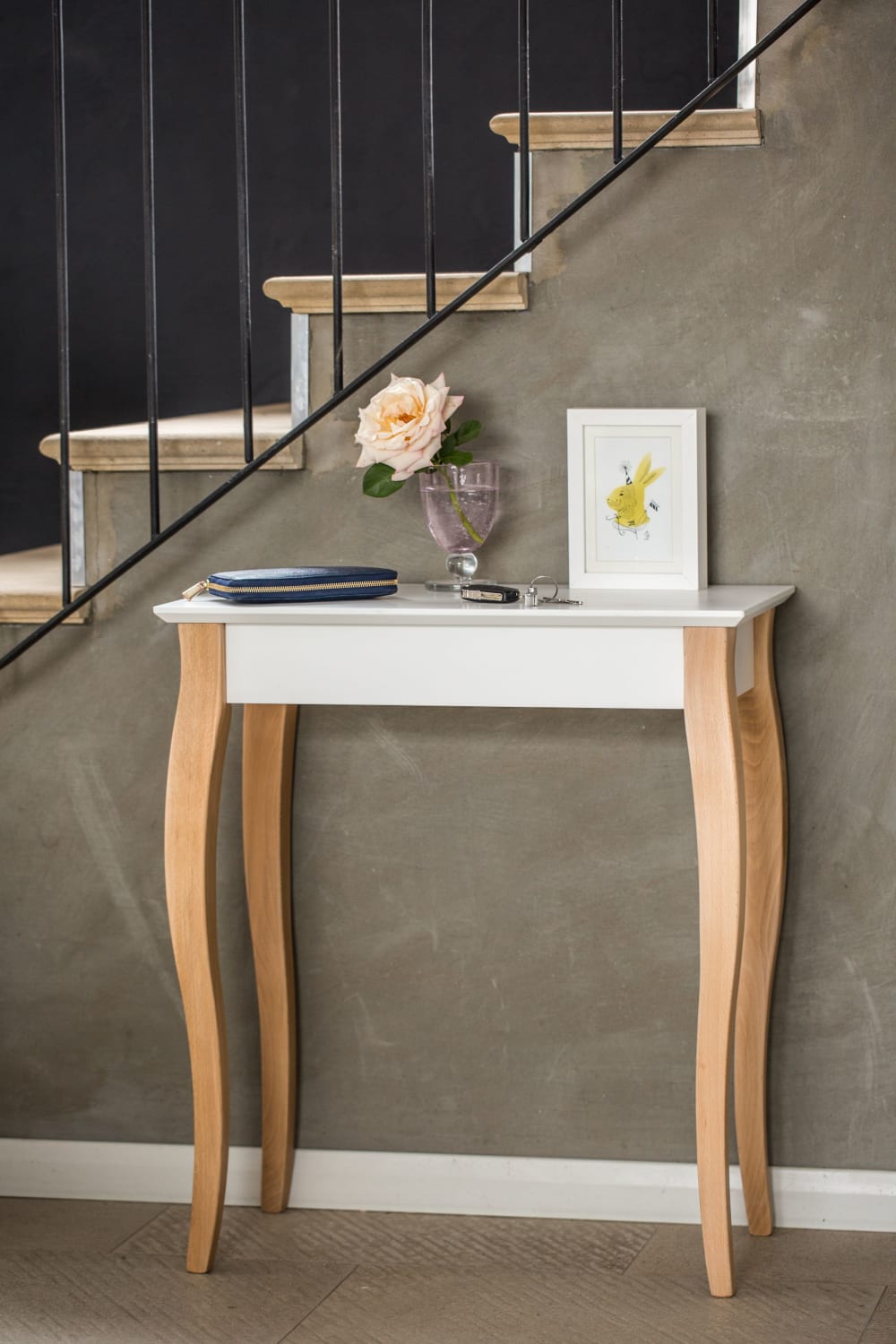 Konsolentisch, 85x35x74, Braun Beige - Maisons Du Monde