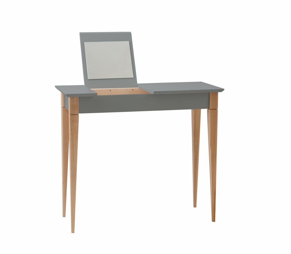 Ragaba Schminktisch, Holz, 85x35x74, Betongrau style modern Spanplatte Jugendliche