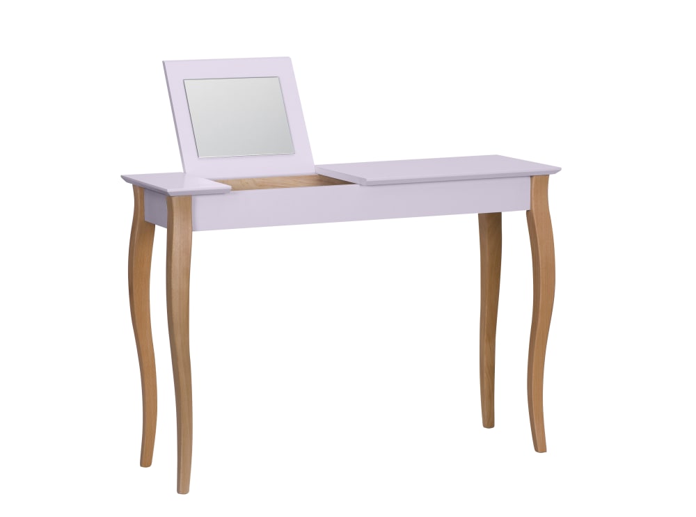 Ragaba Schminktisch, Holz, 105x35x74, Korallenfarbig style modern ROSA SPANPLATTE Jugendliche
