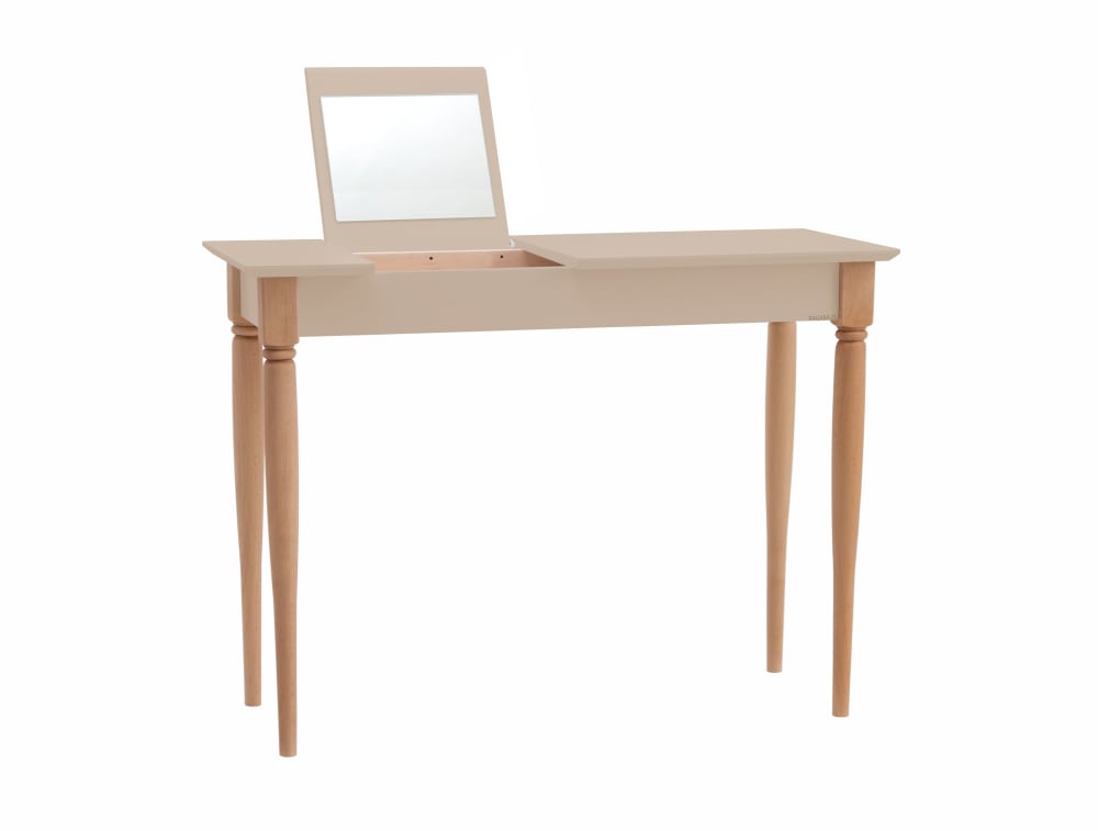 Ragaba Schminktisch, Holz, 105x35x74, Braun Beige style modern BEIGE SPANPLATTE Jugendliche