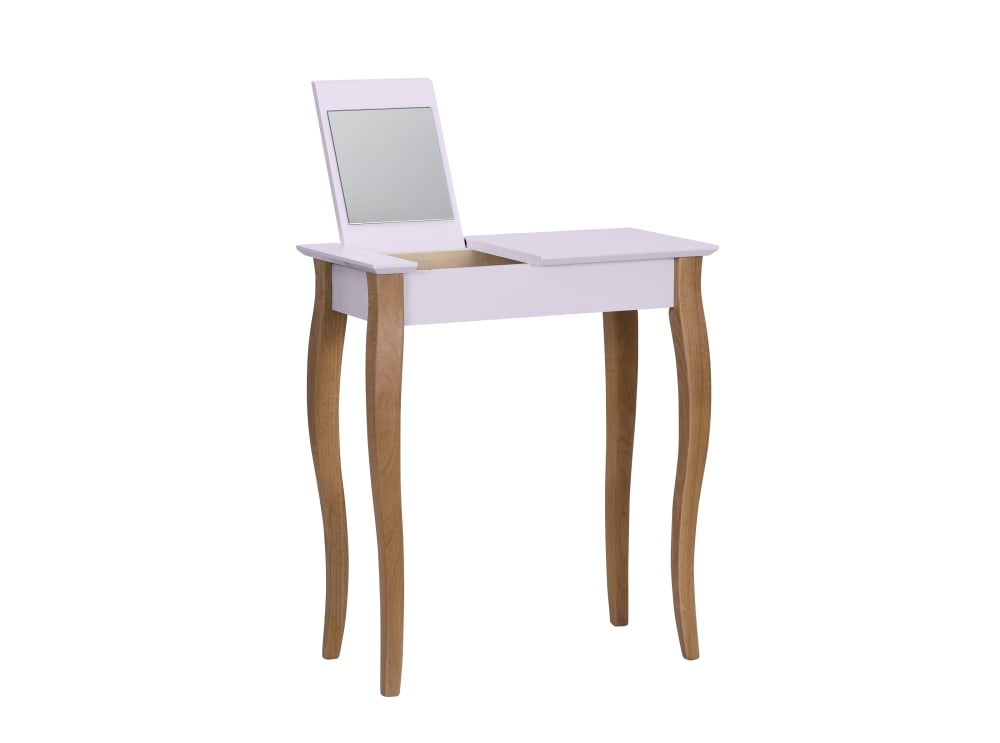 Ragaba Schminktisch, Holz, 65x35x74, Puderrosa style modern Spanplatte Jugendliche