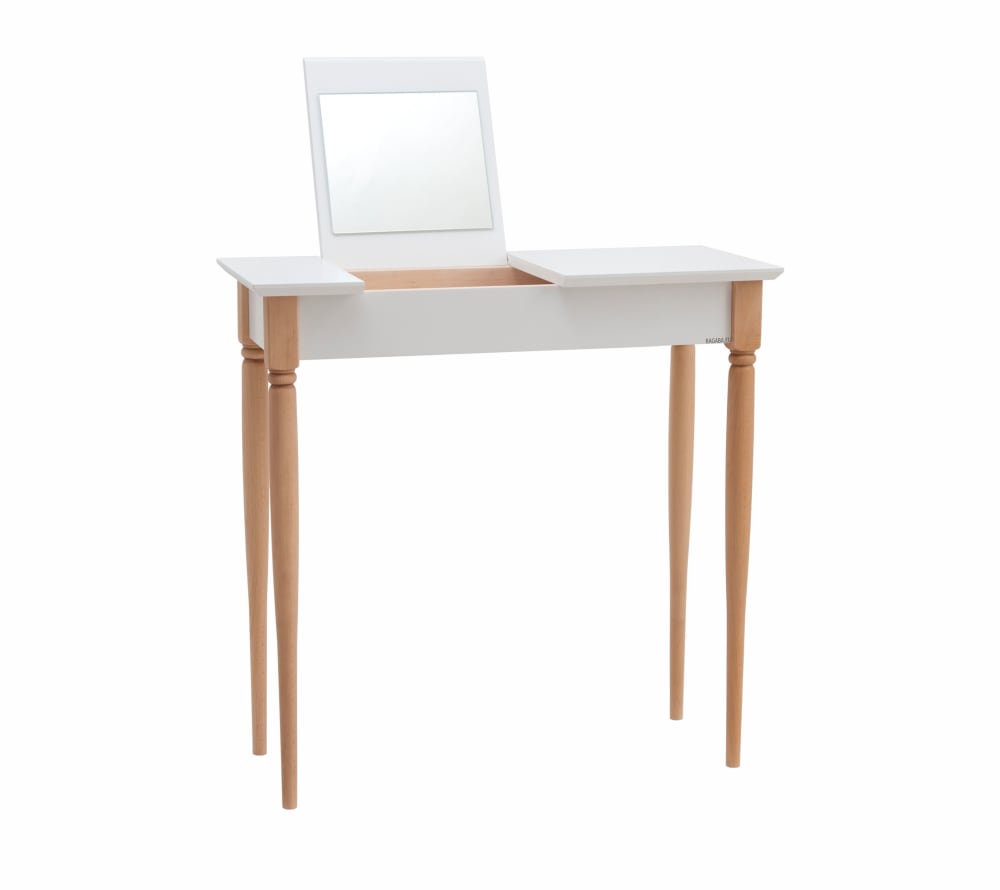 Ragaba Schminktisch, Holz, 65x35x74, Weiß style modern WEISS SPANPLATTE Jugendliche