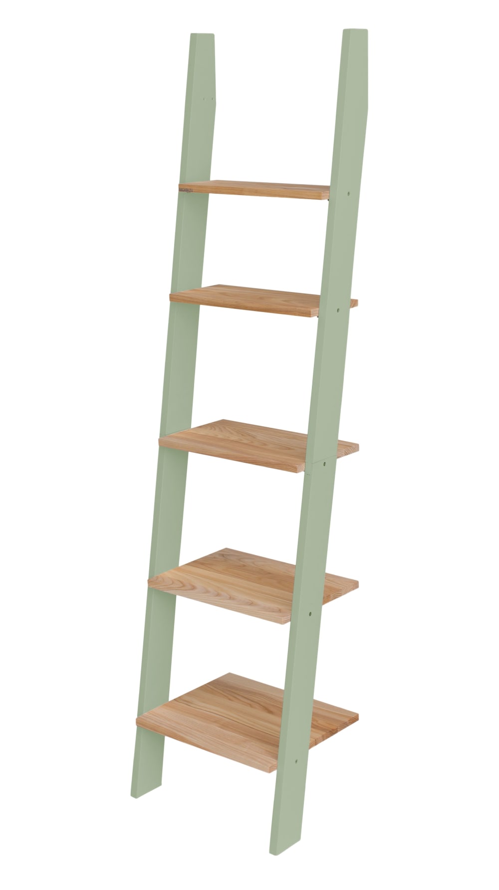 Ragaba Leiterregal, 45x35x180, Salbeigrün style modern - Spanplatte