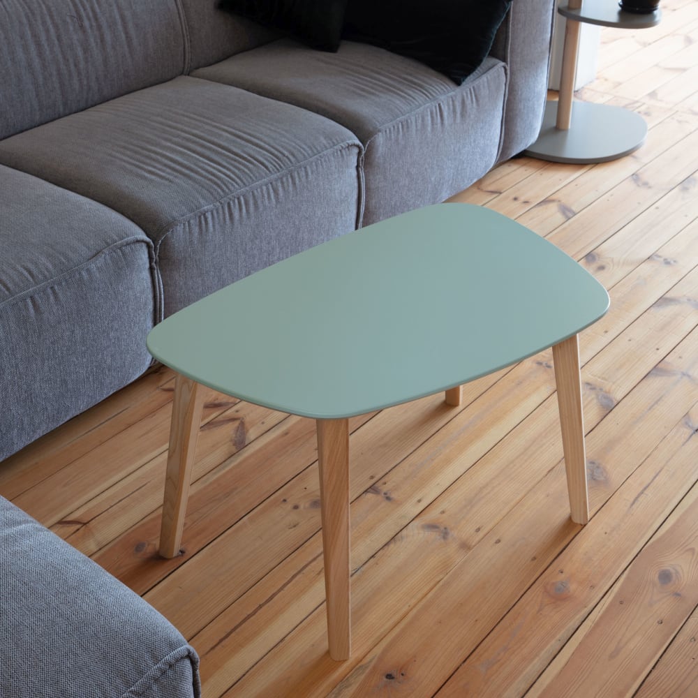 Couchtisch, 68x41x40, Weiß - Maisons Du Monde