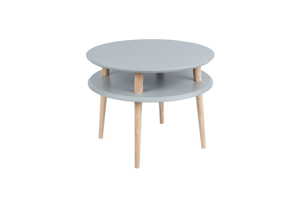 Ragaba Couchtisch, 57x57x45, Betongrau style modern - Holz