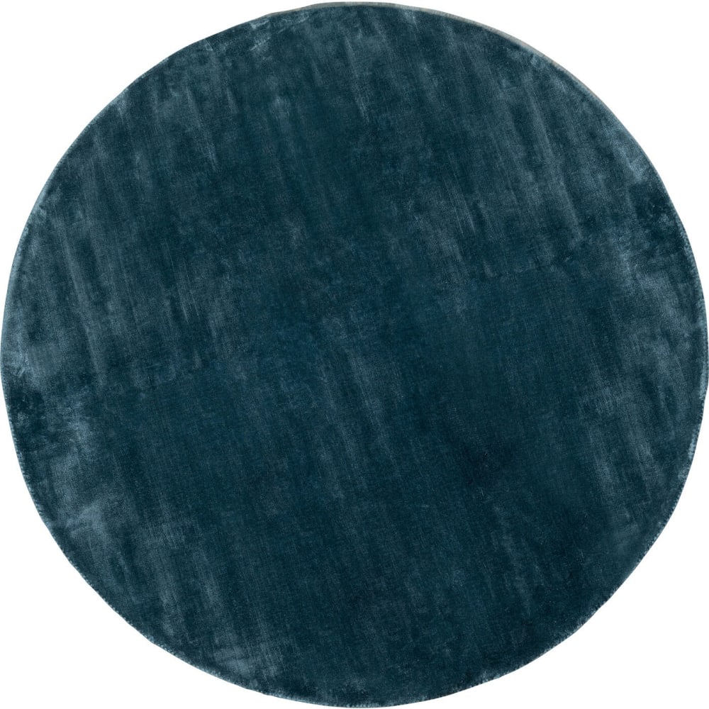 Tapis cosy 200cm bleu kare design