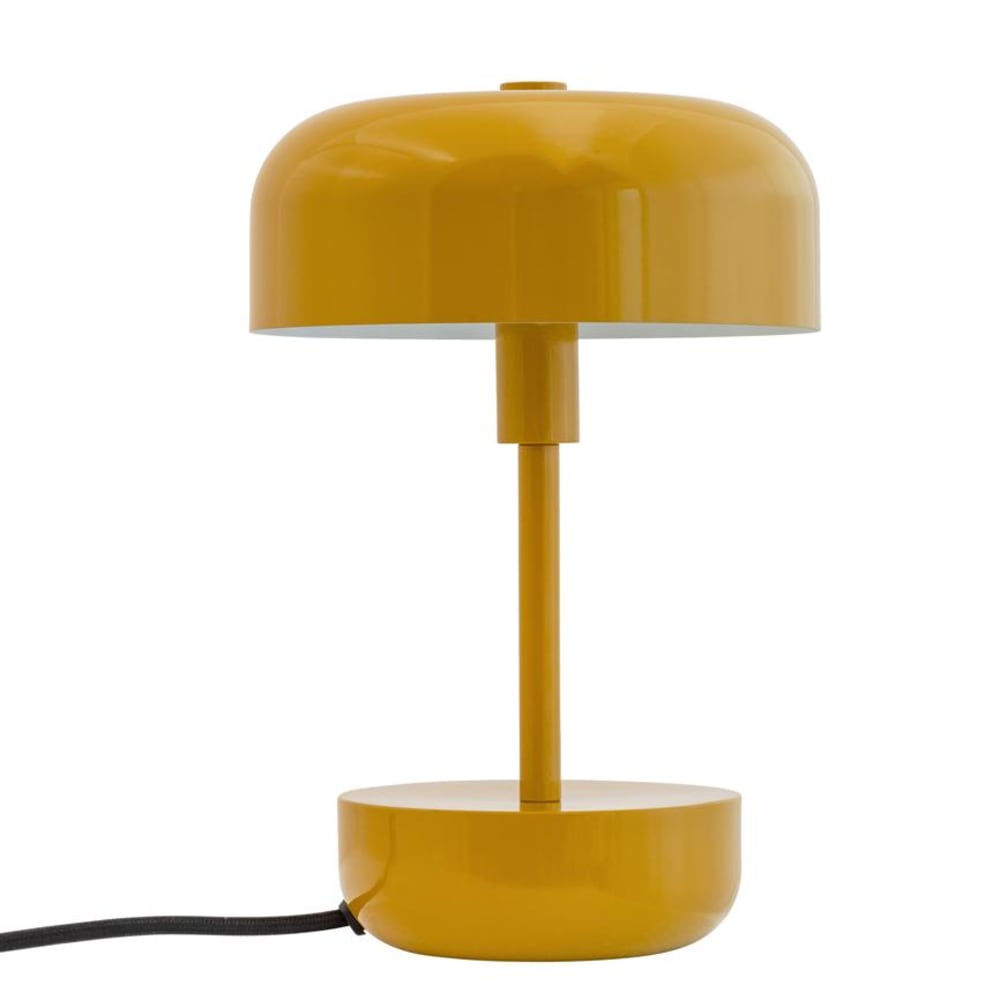 Dyberg Larsen Lampe à poser métal curry style contemporain Doré
