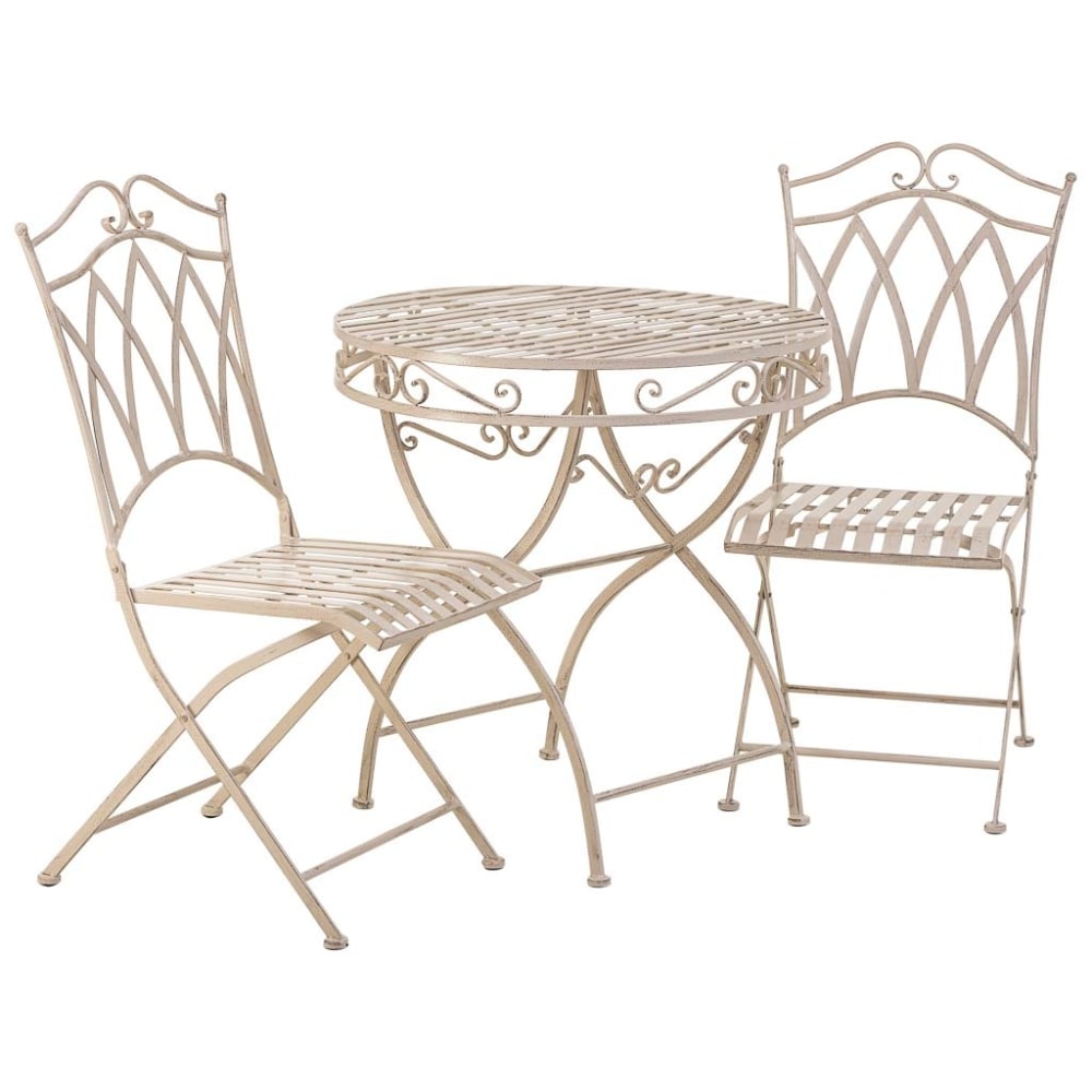 Conjunto mesa y 2 sillas de