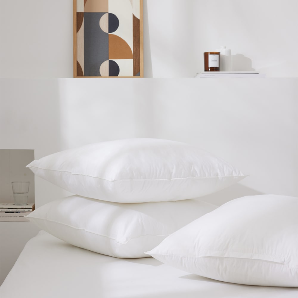 Oreiller synthétique ajustable rose 50x70 - Maisons du Monde
