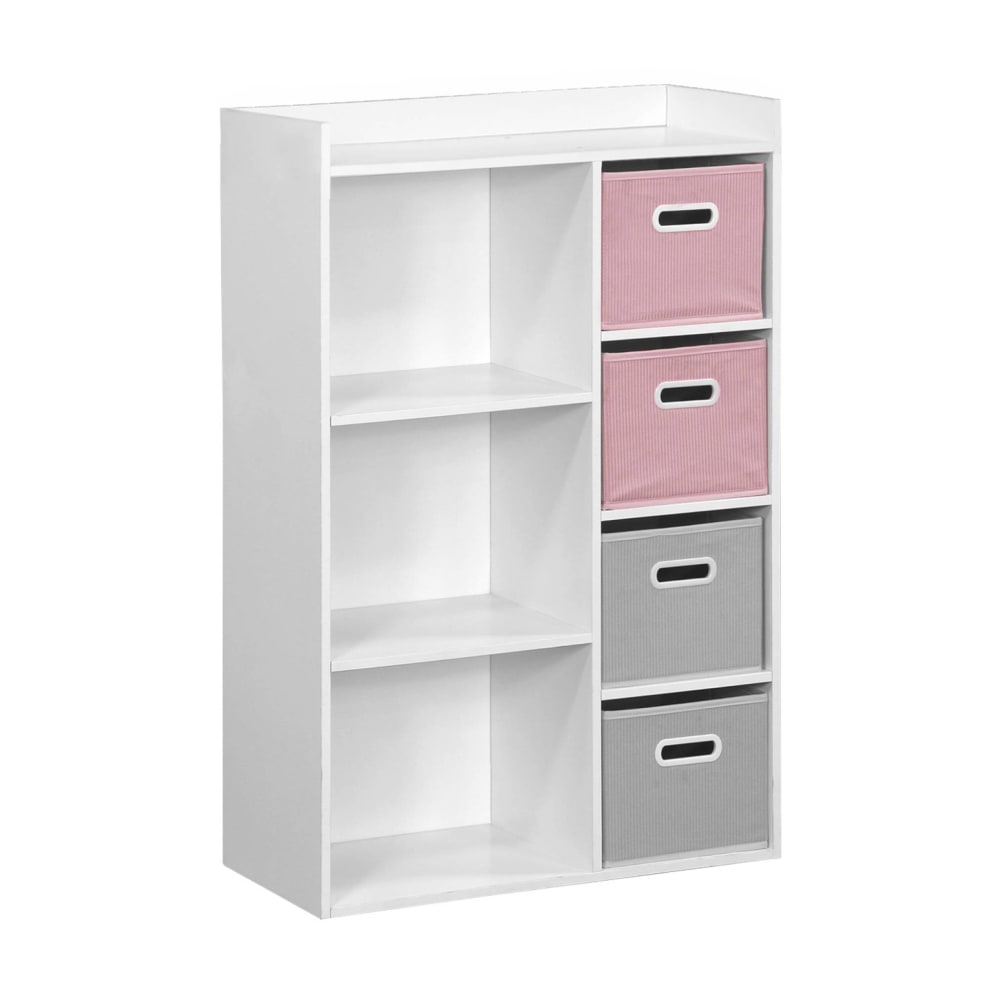 Meuble rangement enfant - roses