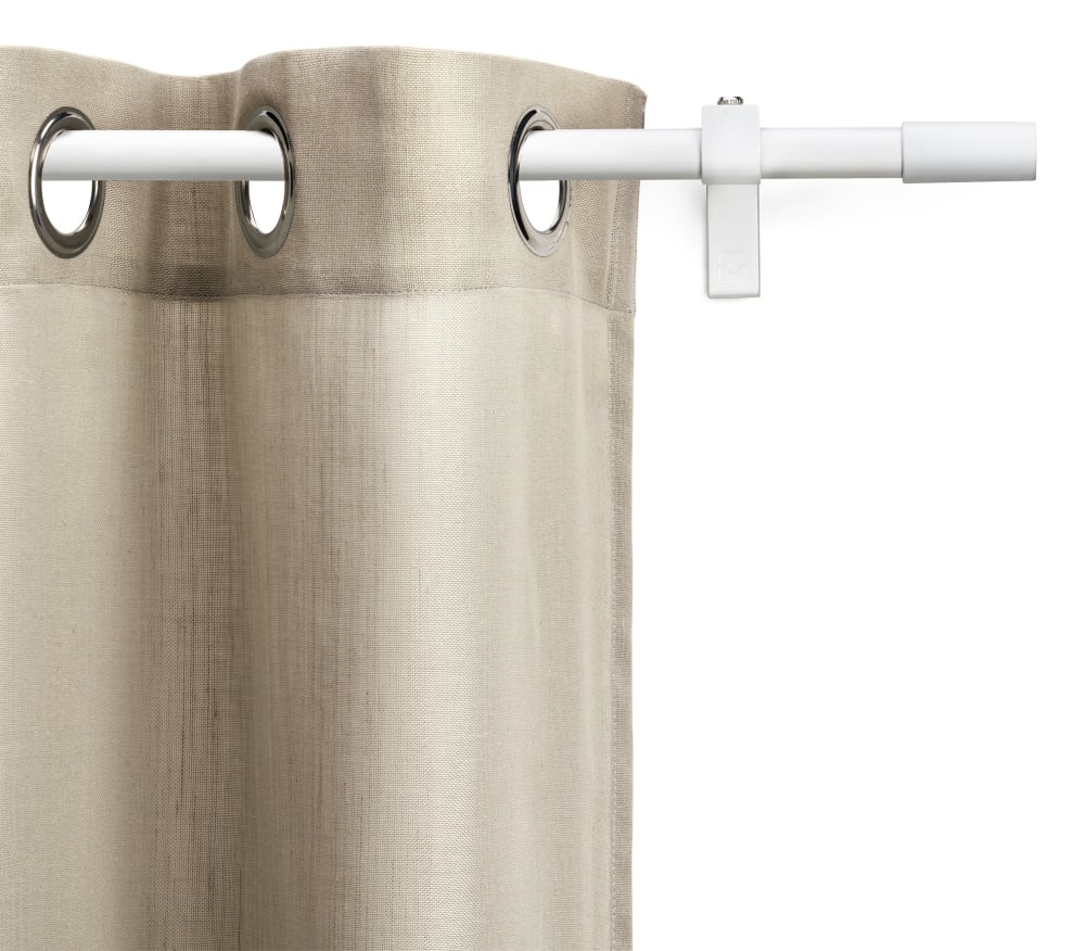 Rideau de lin naturel 140 x 270 cm beige — vue 3