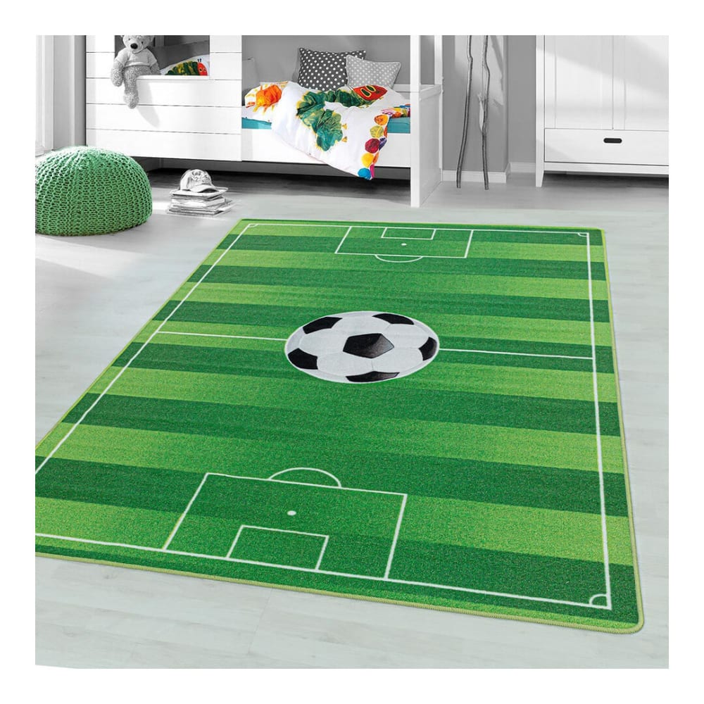 Tapis enfant en polyamide vert 120x170 - Maisons du Monde