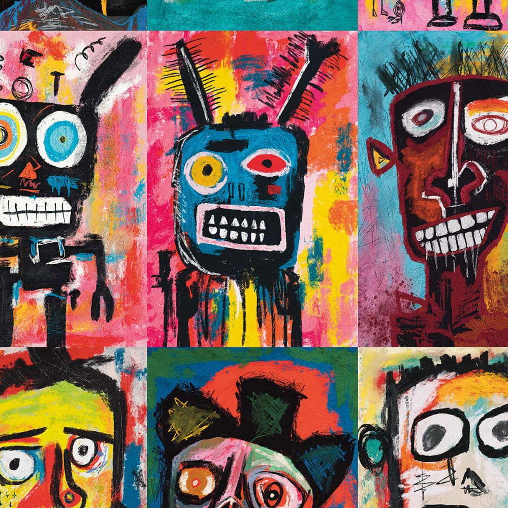 Papier peint, celebration basquiat 156x270 cm — vue 4