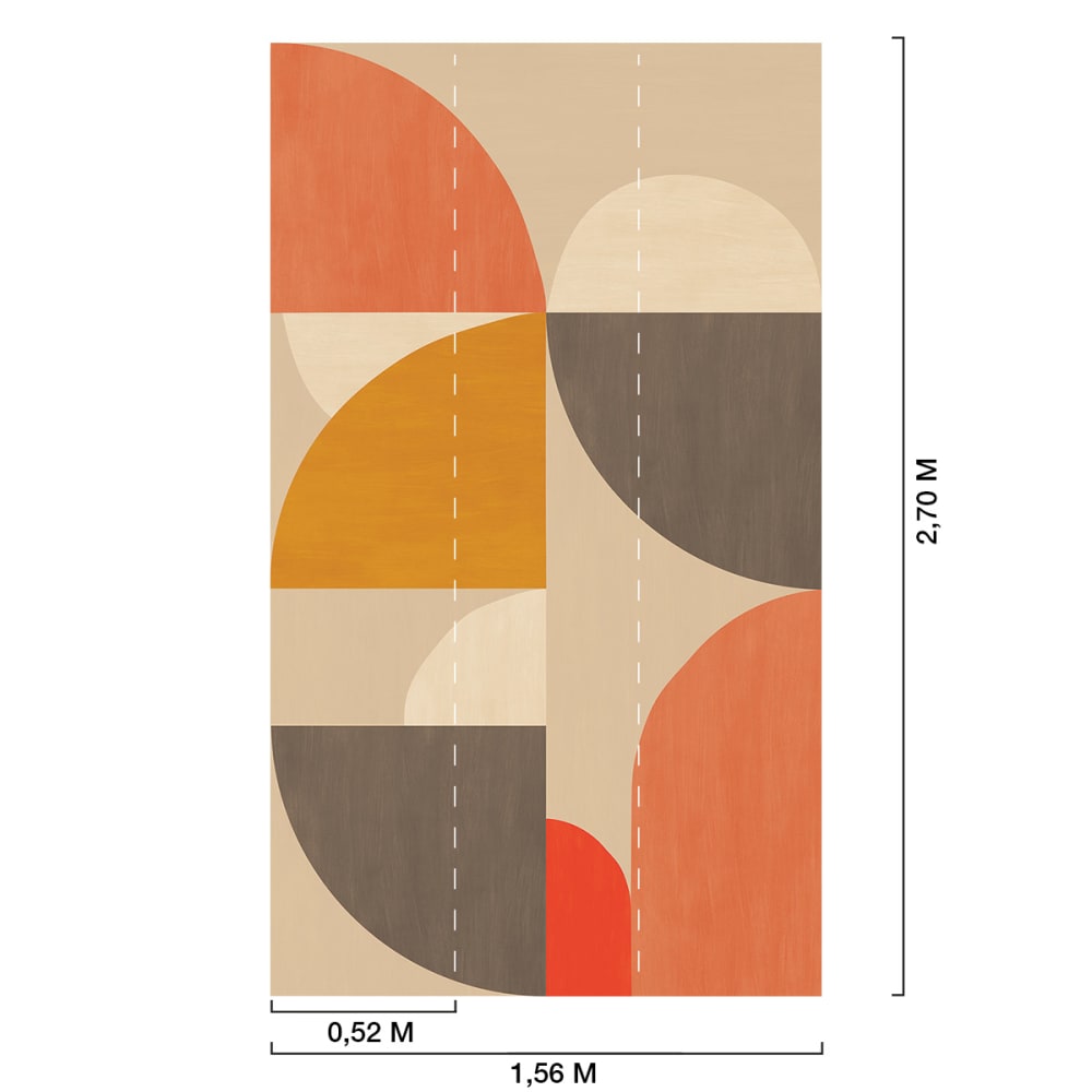 Papier peint, baia 156x270 cm — vue 3