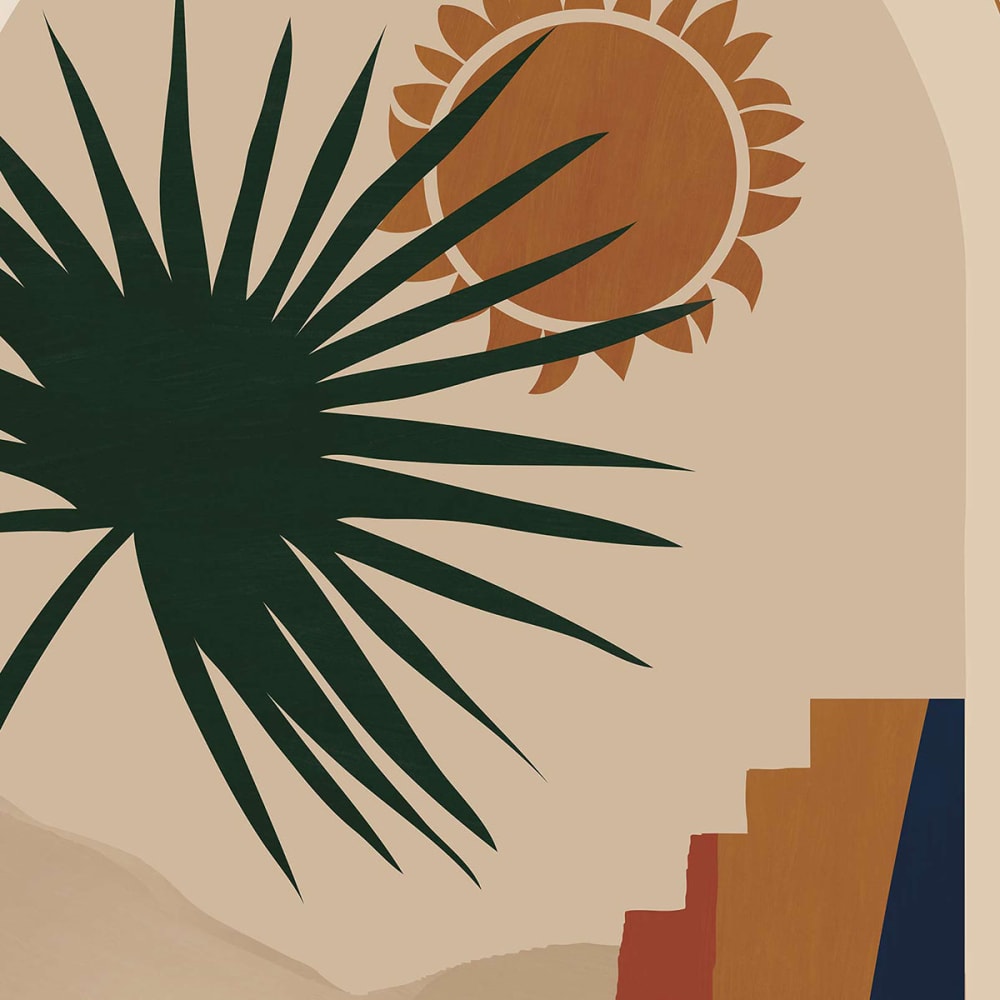 Papier peint, bohemian stairs 156x270 cm — vue 4